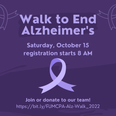 Walk to End Alzheimer’s 2022