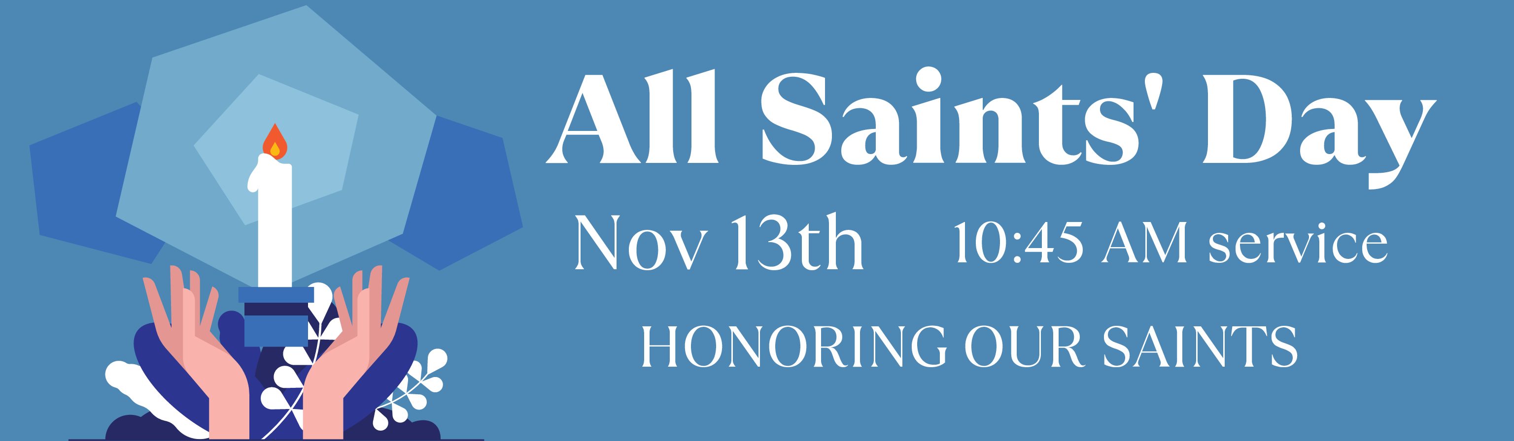 All Saints’ Day Banner