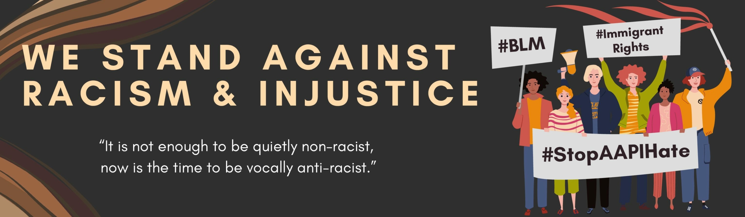 Speak Out Against Racism Banner v2 (1)
