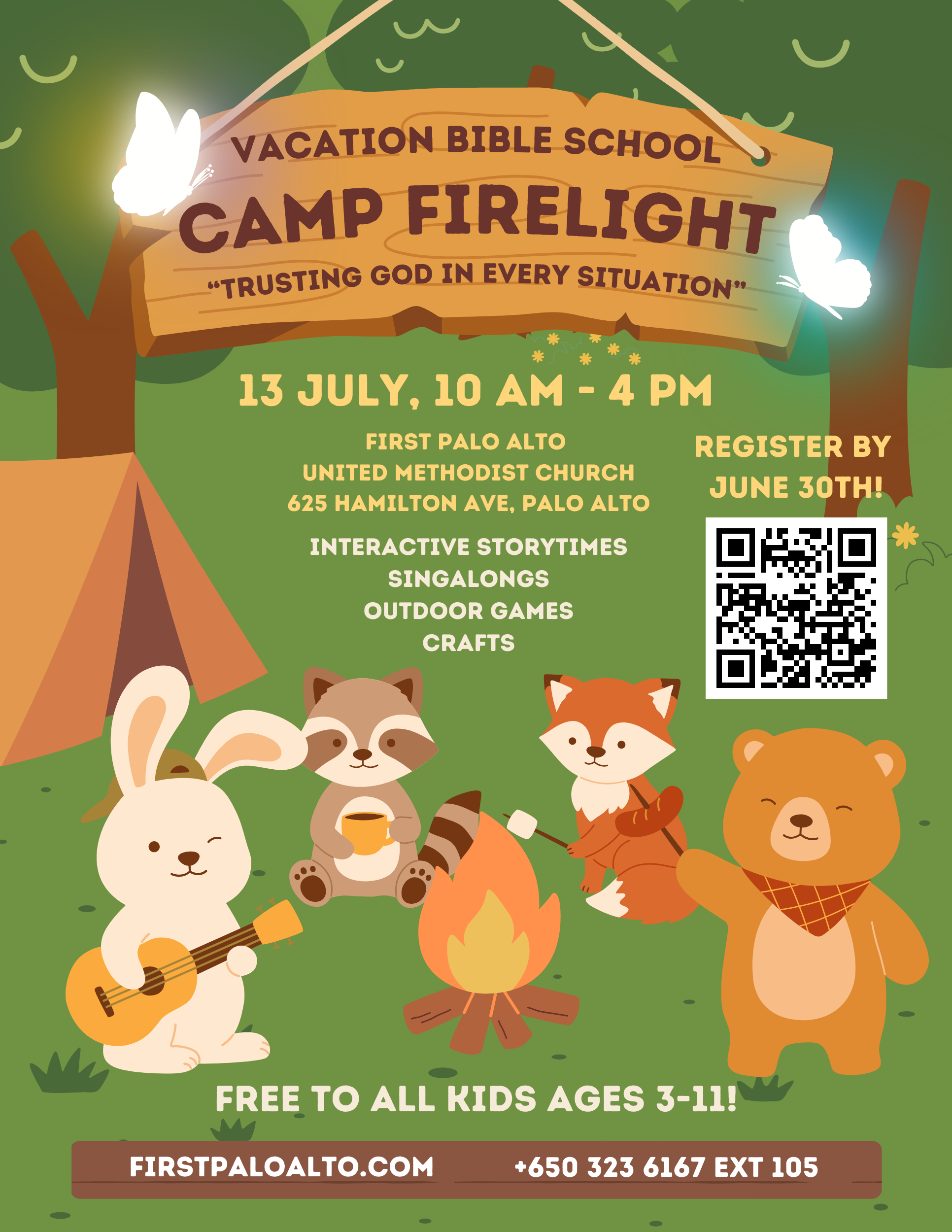 Vacation Bible School: Camp Firelight