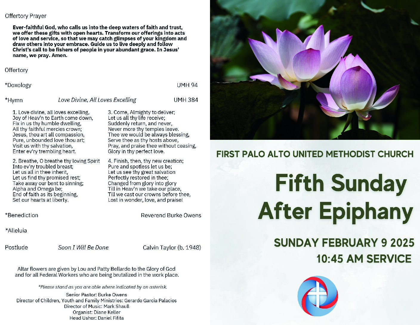 Worship Bulletin 2.9.25 FINAL