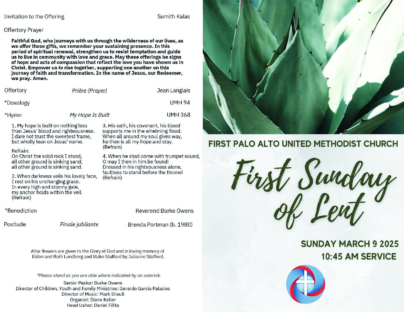 Worship Bulletin 3.9.25 FINAL