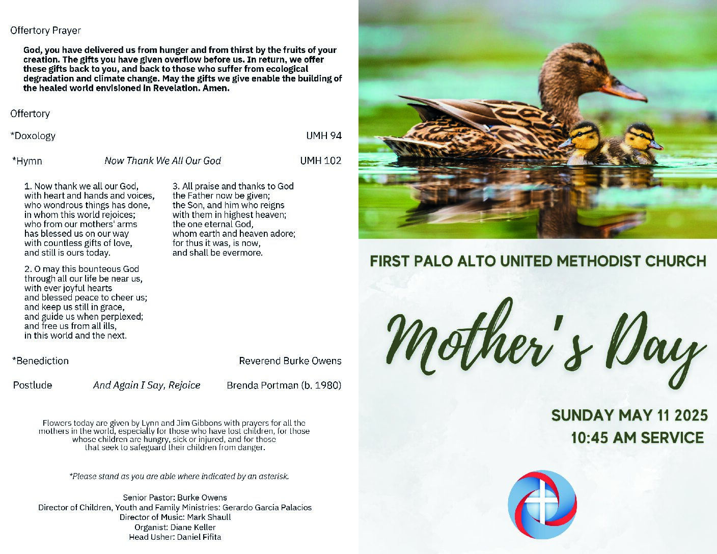 Worship Bulletin 5.11.25 FINAL