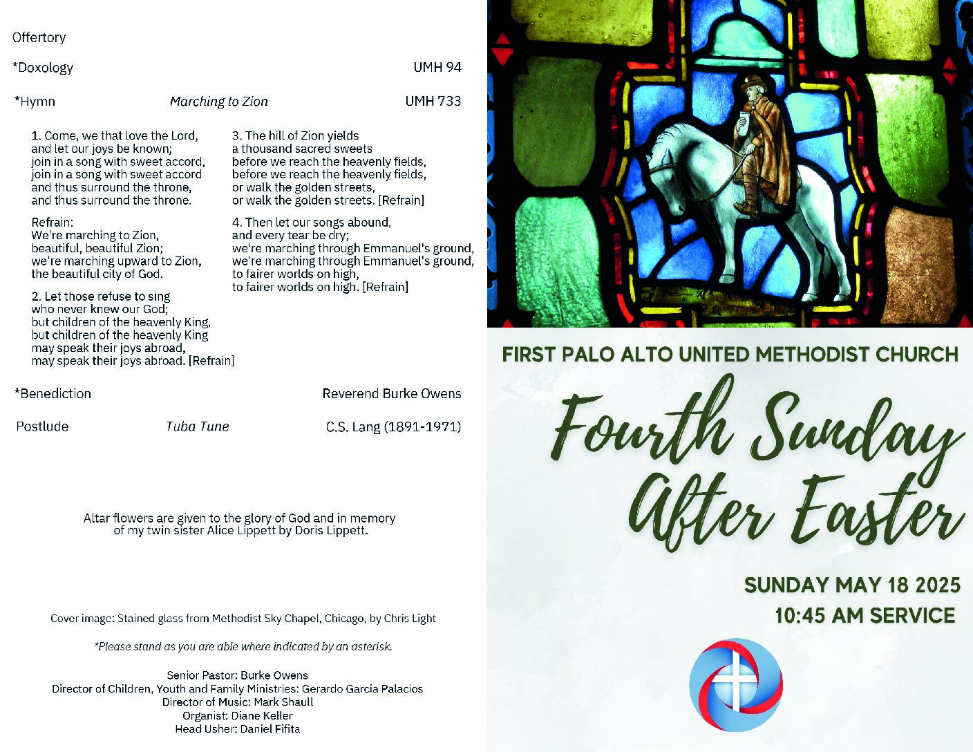 Worship Bulletin 5.18.25 FINAL