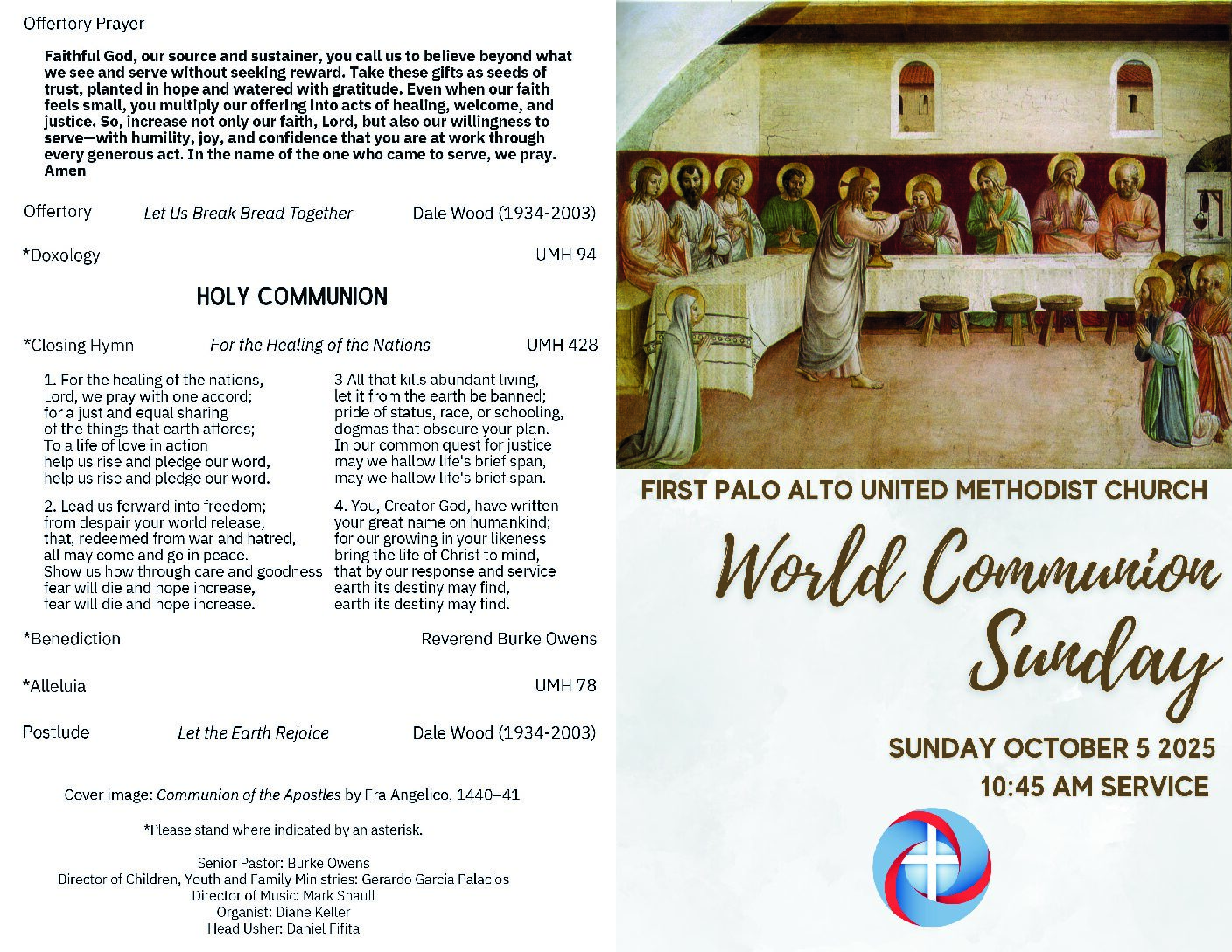 Worship Bulletin 10.5.25 FINAL