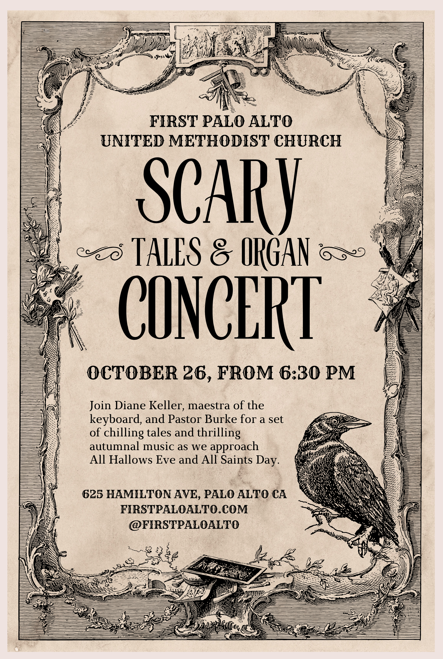 👻 Scary Tales & Organ Concert