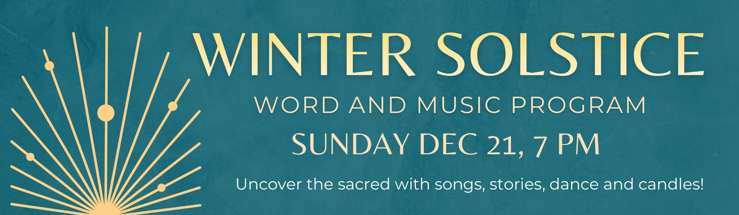 Solstice 2025 web banner