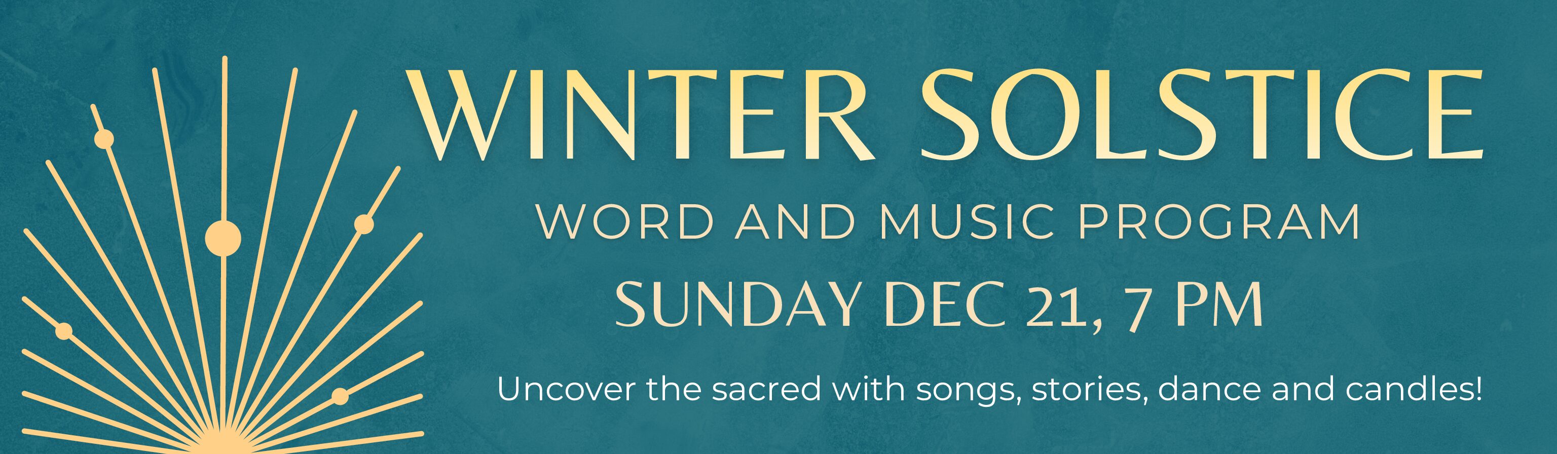 Solstice 2025 web banner