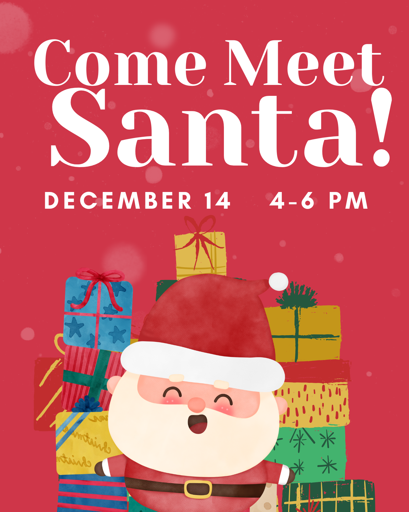 🎅 Meet Santa at First Palo Alto!
