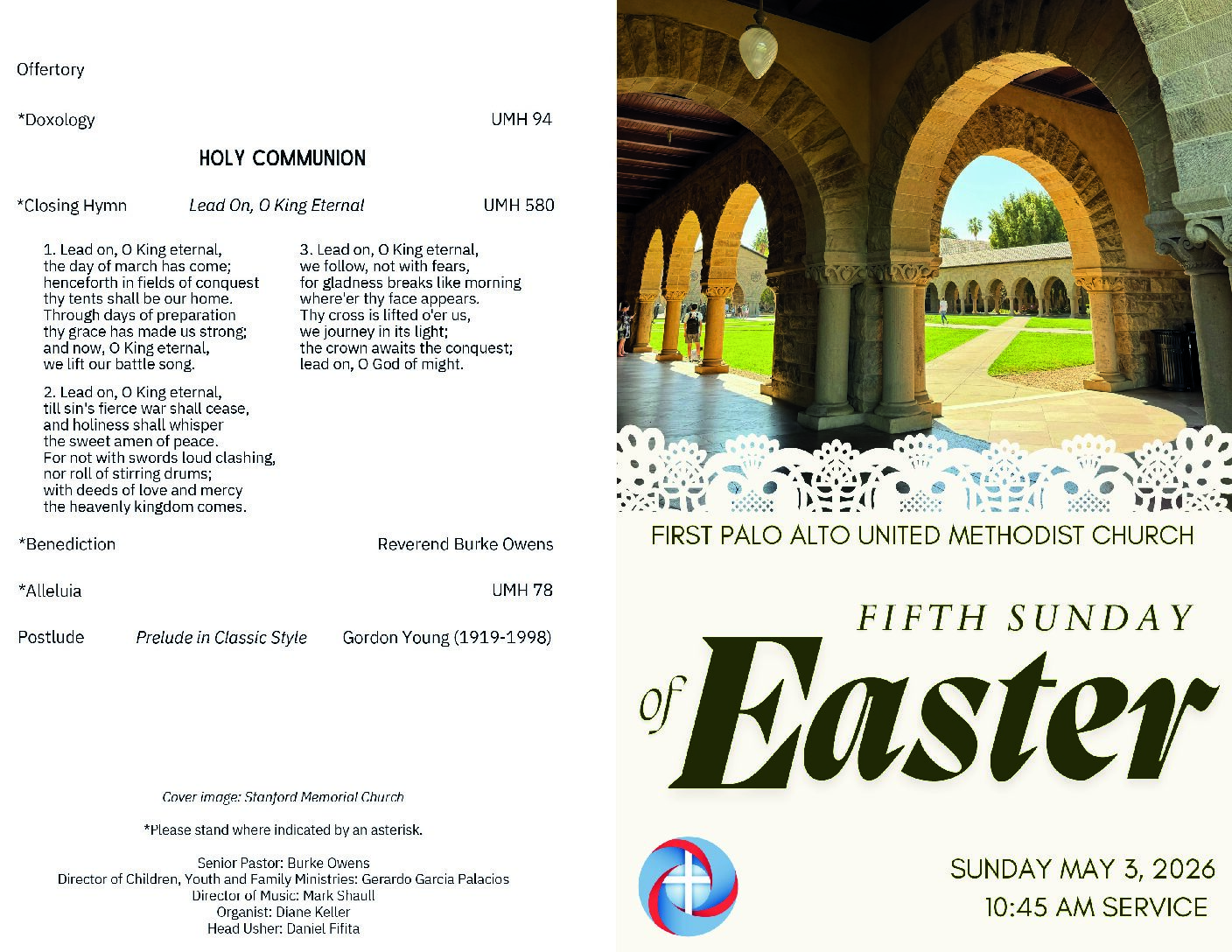 Worship Bulletin 5.3.26 FINAL