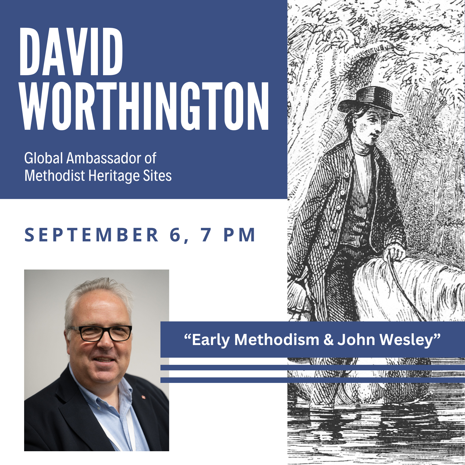 David Worthington: Global Ambassador of Methodist Heritage Sites