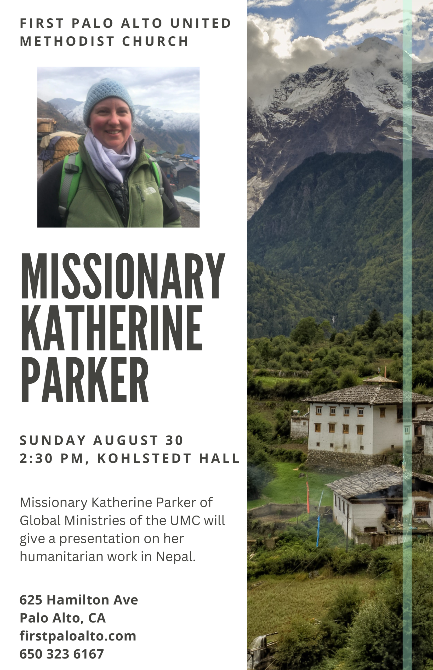 Katherine Parker: Humanitarian Work in Nepal